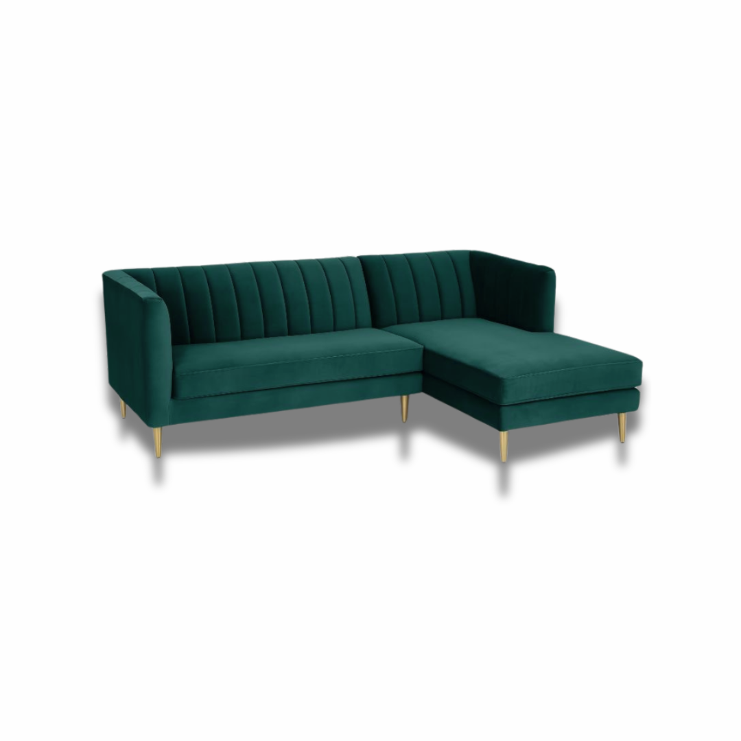 Velvet Tufted Sofa