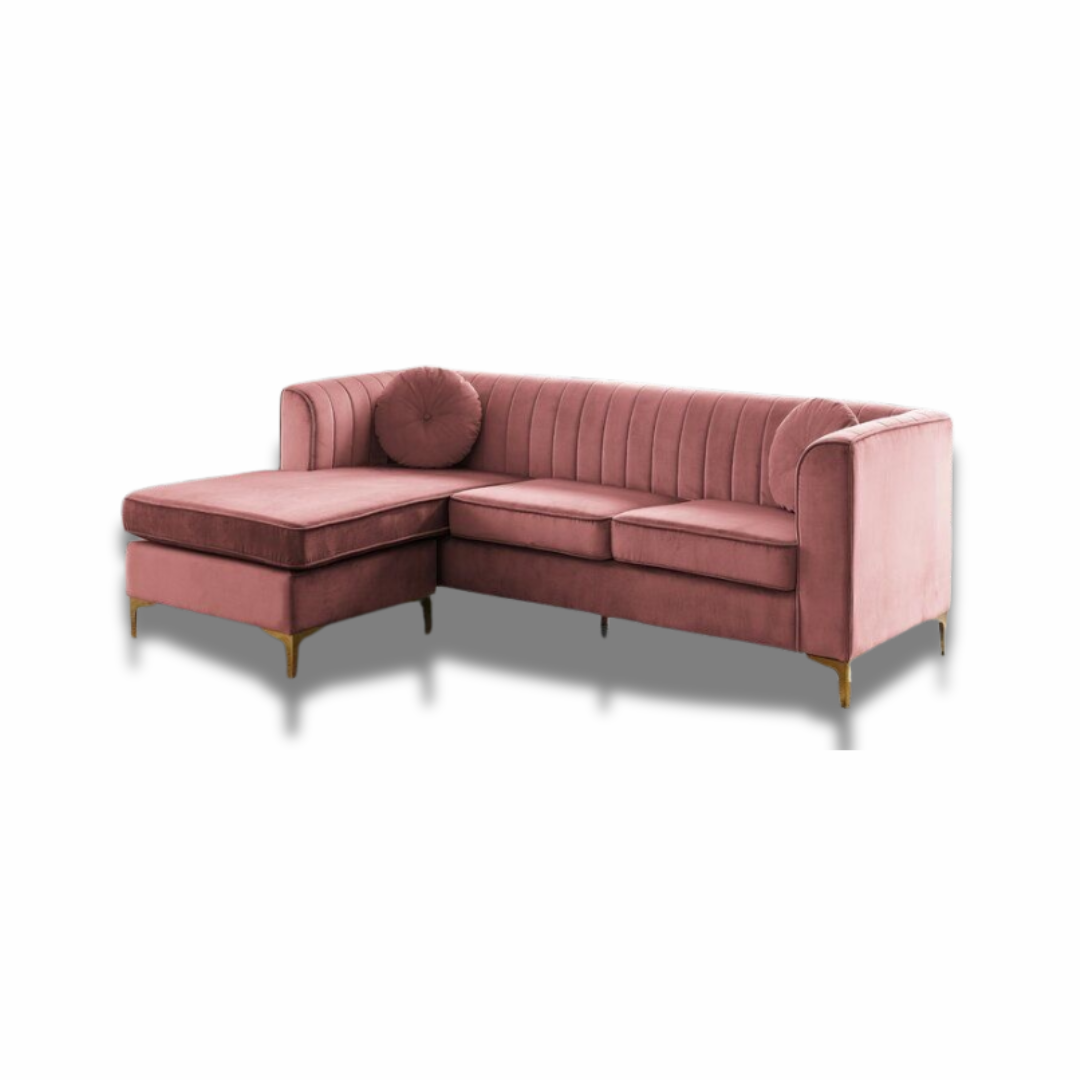 Velvet Tufted Sofa