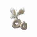 Round Hollow Ceramic Vases